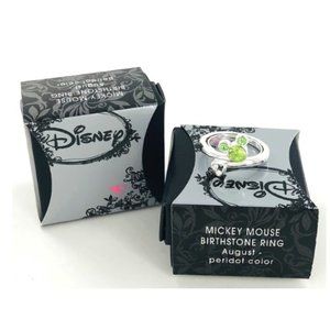 Mickey Peridot Ring birthstone august